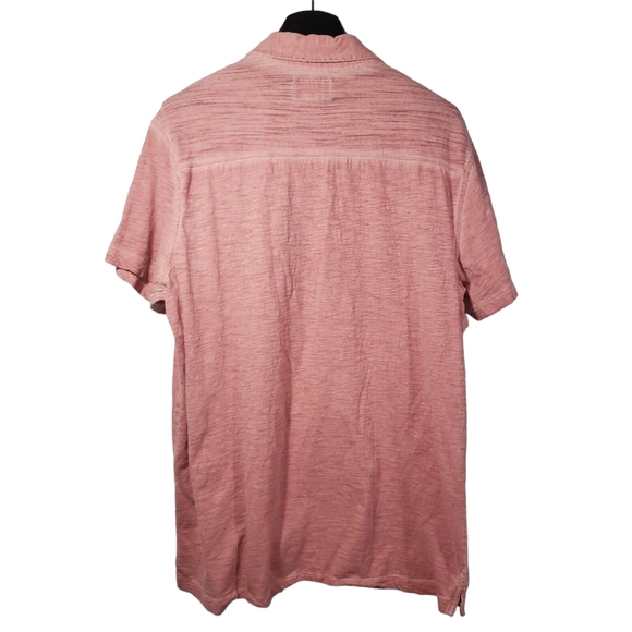Rock & Republic S/S Polo Shirt Men's XXL Urban Red Pink Heathered Casual Golf - Picture 3 of 6